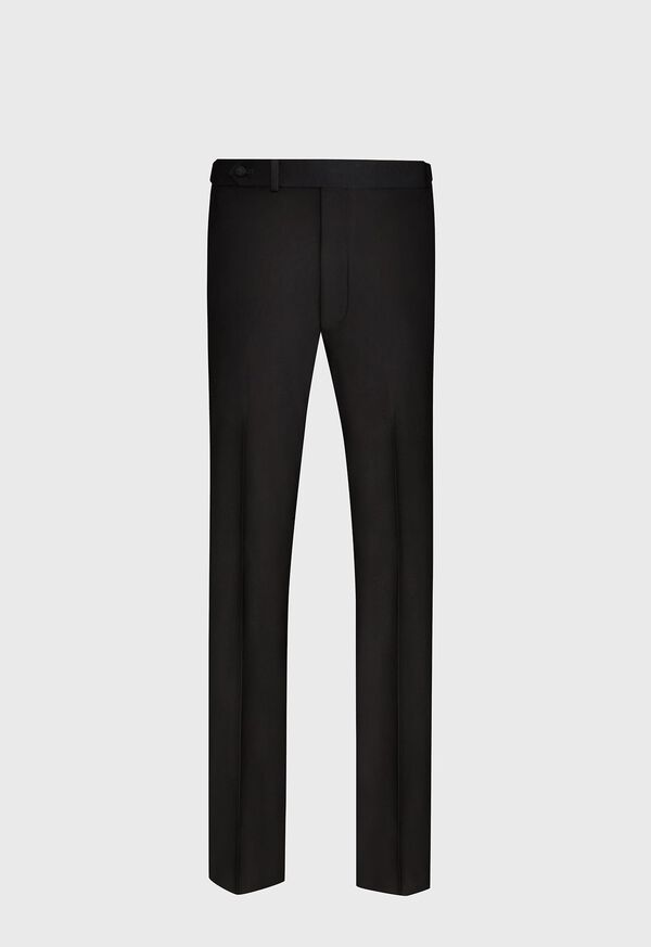 Paul Stuart Super 120s Wool Paul Tuxedo Black | NZ_PAUL11979