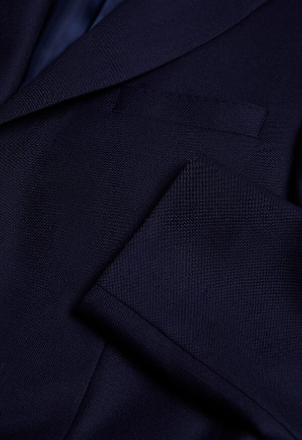 Paul Stuart Super 150s Wool Phillip Blazer Navy | NZ_PAUL17962