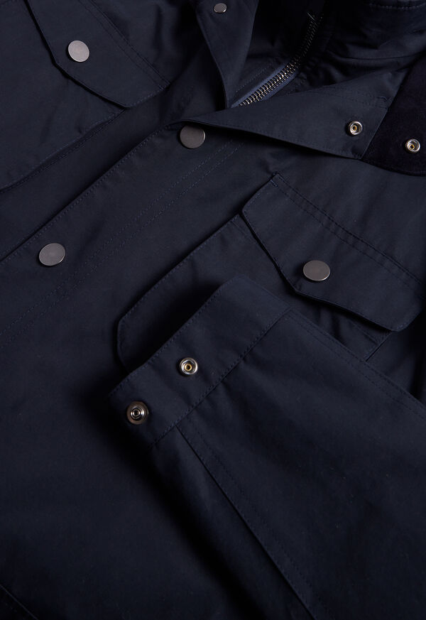 Paul Stuart Technical Gaberdine Jacket Navy | NZ_PAUL74251