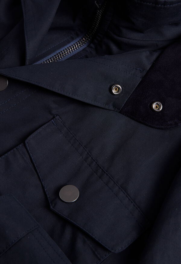 Paul Stuart Technical Gaberdine Jacket Navy | NZ_PAUL74251