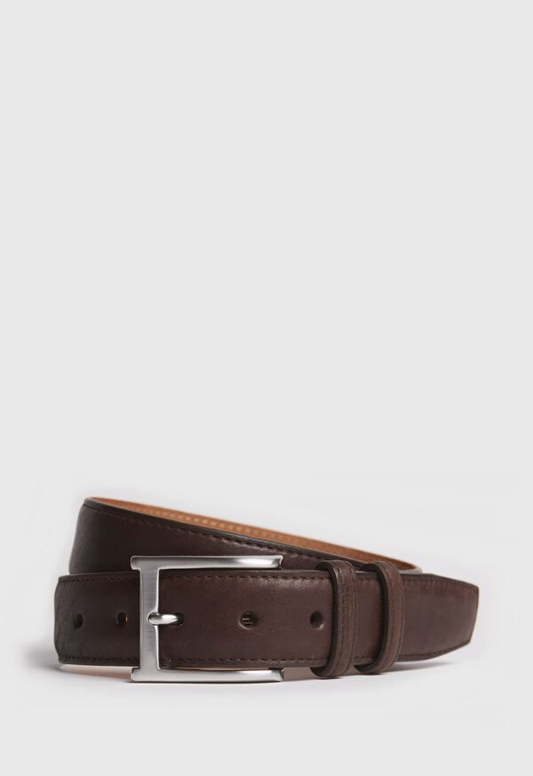 Paul Stuart Textured Bison Chocolate | NZ_PAUL94648