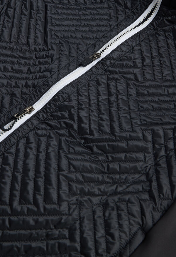 Paul Stuart Tonal Parquet Logo Black | NZ_PAUL54399
