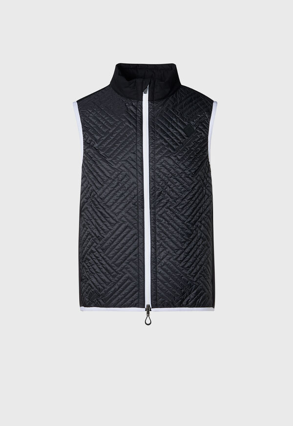 Paul Stuart Tonal Parquet Logo Black | NZ_PAUL54399