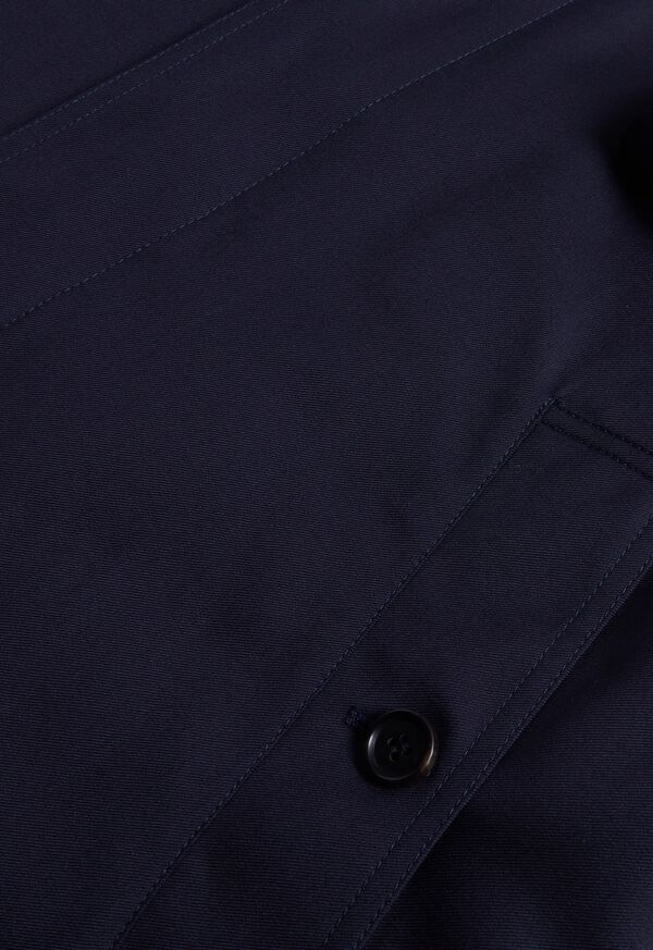 Paul Stuart Water Repellent Wool Navy | NZ_PAUL41015