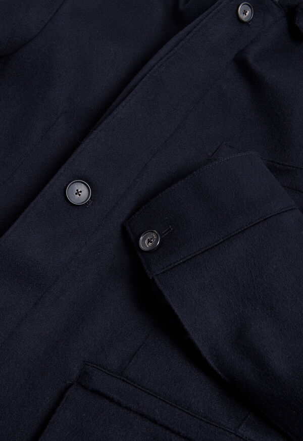 Paul Stuart Wool Cashmere Hybrid Blazer Navy | NZ_PAUL24829