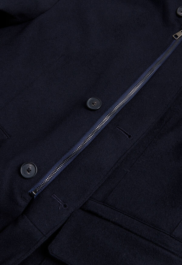 Paul Stuart Wool Cashmere Hybrid Blazer Navy | NZ_PAUL24829