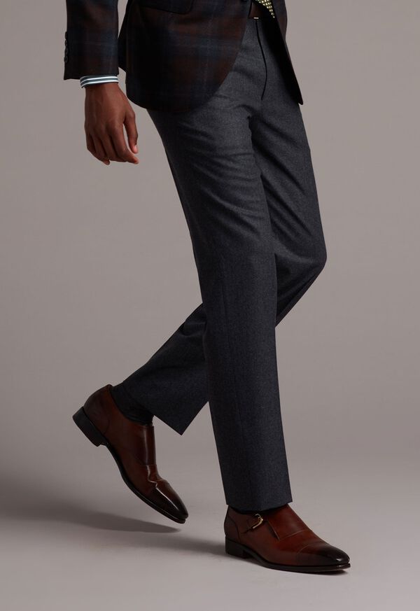 Paul Stuart Wool Flannel Grey Grey | NZ_PAUL87468