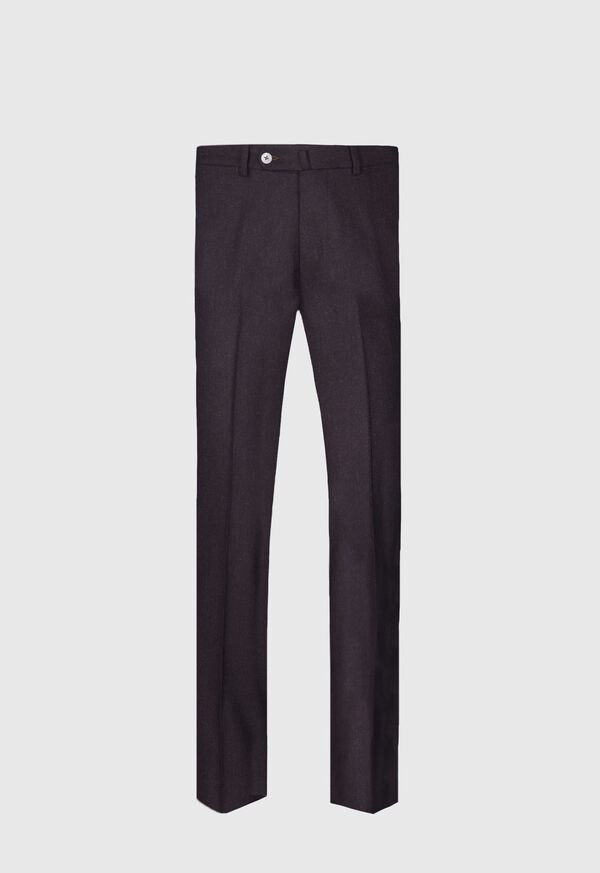 Paul Stuart Wool Flannels Dark Brown | NZ_PAUL91235
