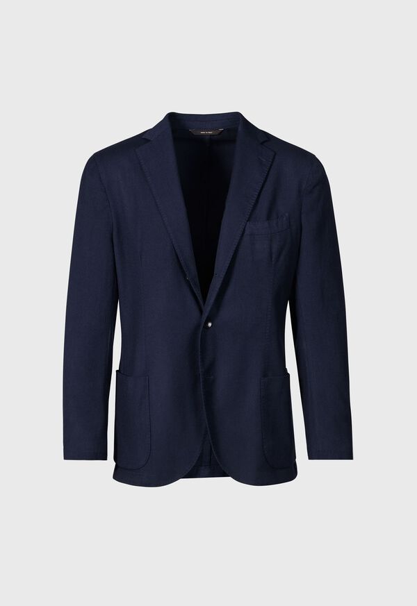Paul Stuart Wool Garment Dyed Navy | NZ_PAUL81399