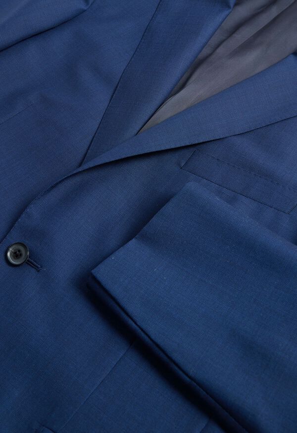Paul Stuart Wool Pindot Blue | NZ_PAUL99791
