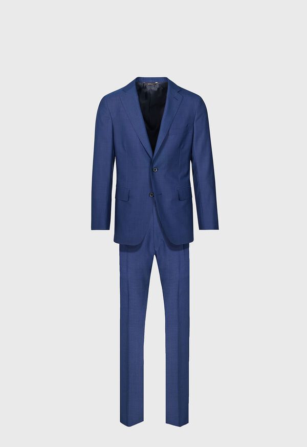 Paul Stuart Wool Pindot Blue | NZ_PAUL99791