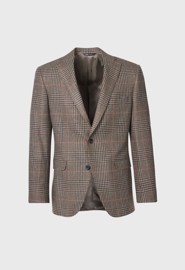 Paul Stuart Wool Plaid Paul Olive | NZ_PAUL69482
