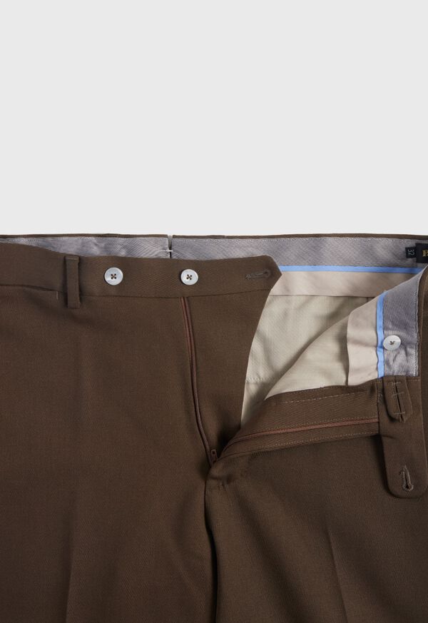 Paul Stuart Wool Twill Brown | NZ_PAUL59296