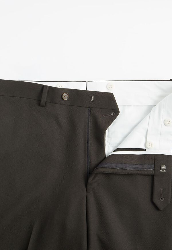 Paul Stuart Wool Twill James Dark Green | NZ_PAUL62064