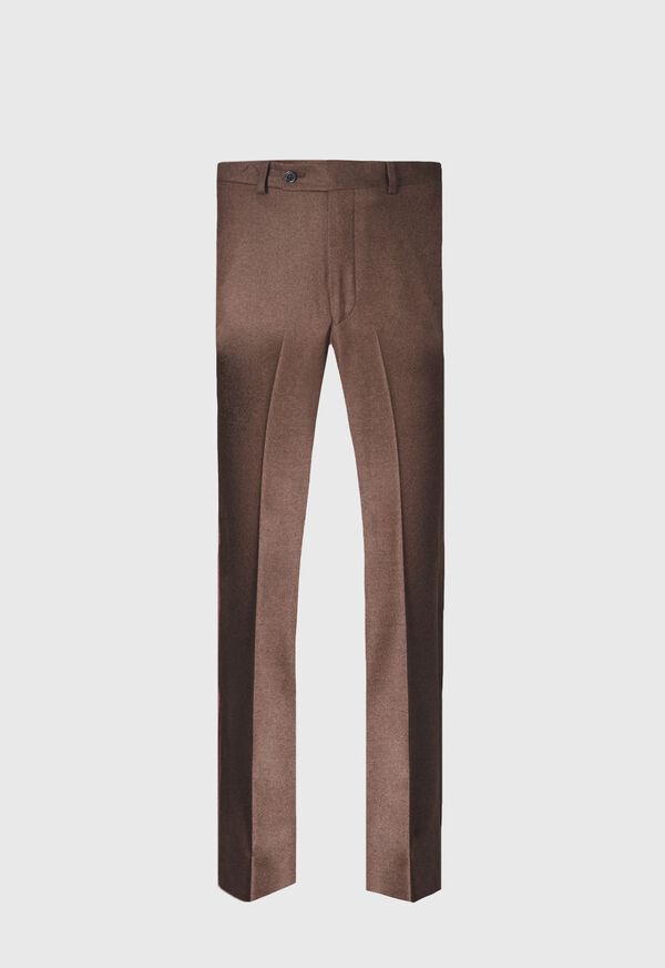 Paul Stuart Wool & Cashmere Flannel Brown | NZ_PAUL11350