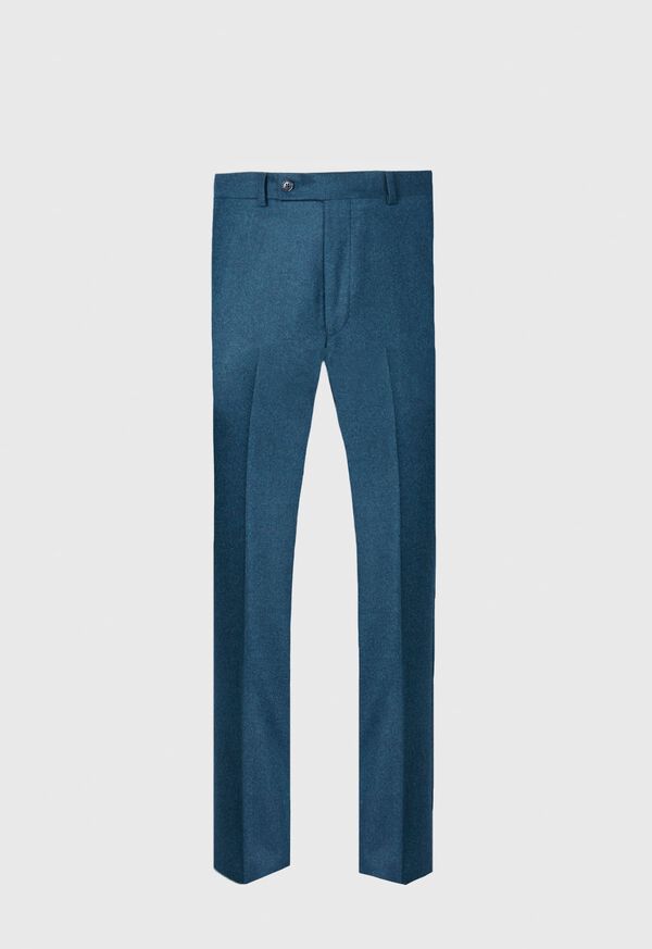 Paul Stuart Wool & Cashmere Flannel Turquoise | NZ_PAUL78425